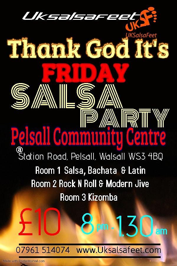 Thank God it's Friday Sals, rock n Roll, & kizomba Party