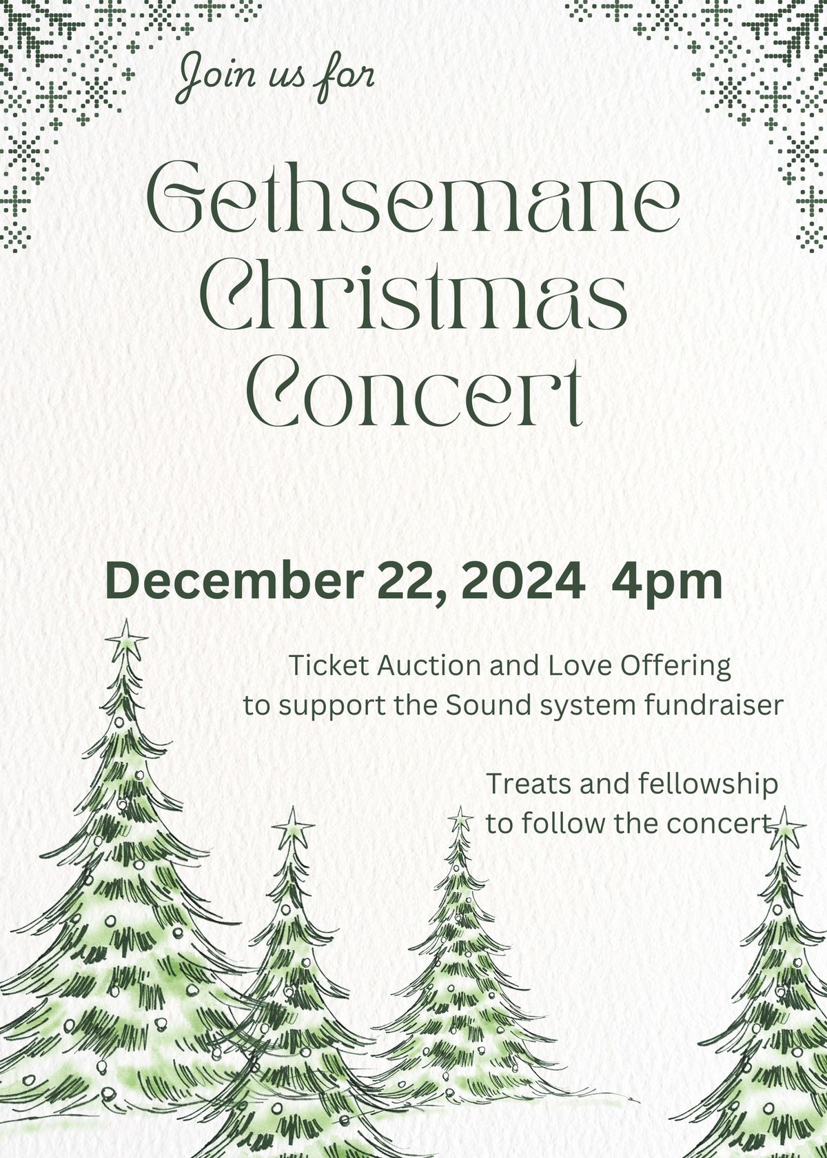 Gethsemane Church Christmas Concert