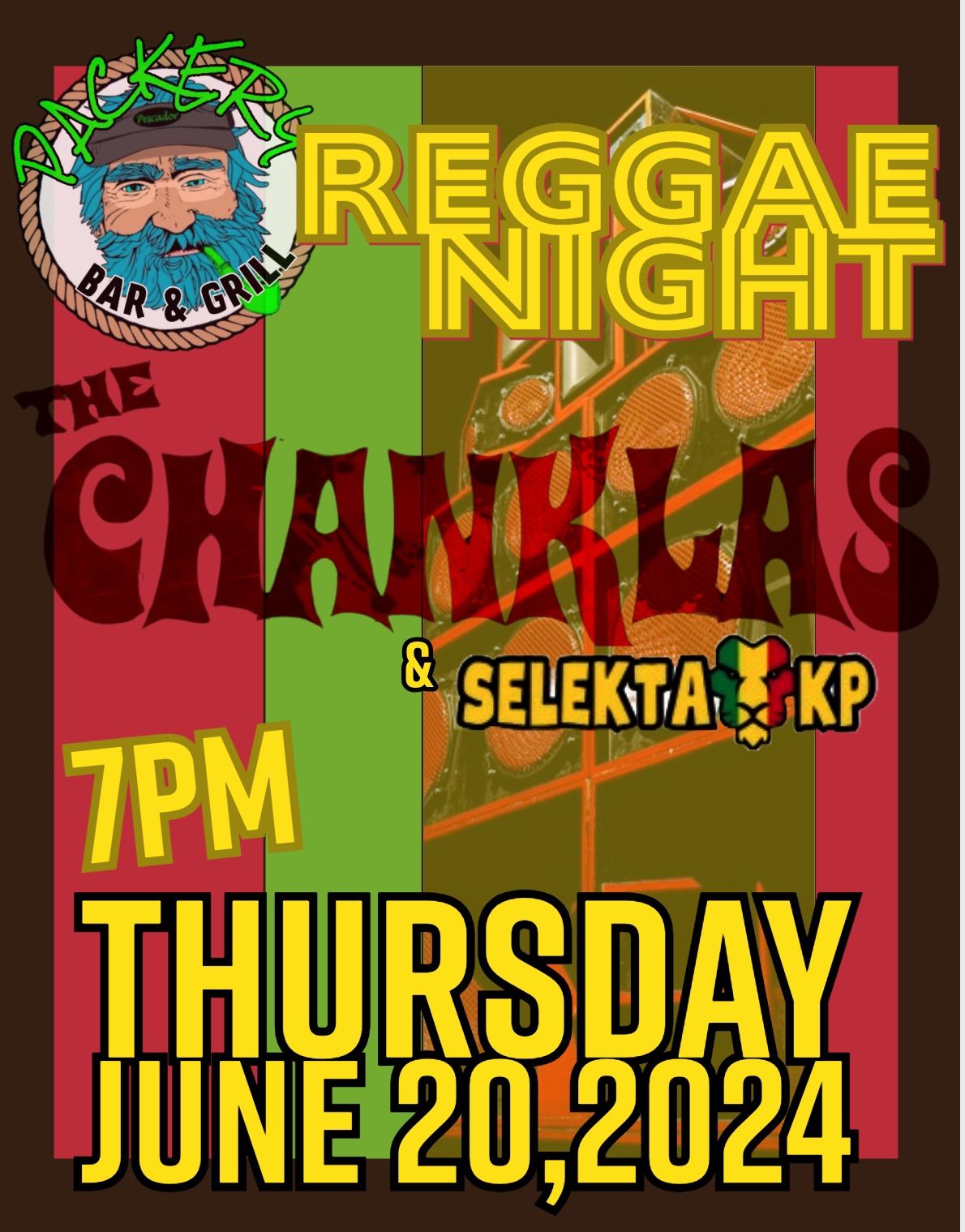 Reggae Night w\/ The CHANKLAS & Selekta KP