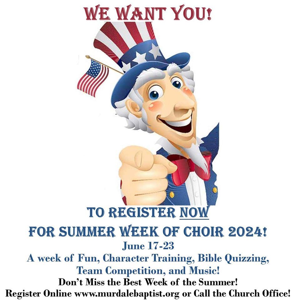 Summer Week of Choir 2024