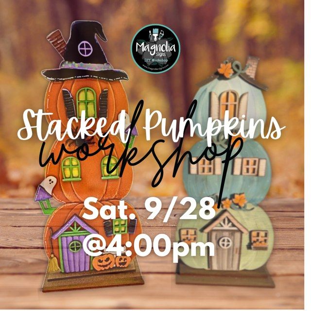 Stacked Pumpkins Workshop