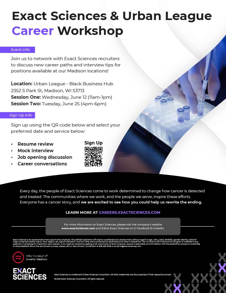 Exact Sciences Career Workshop