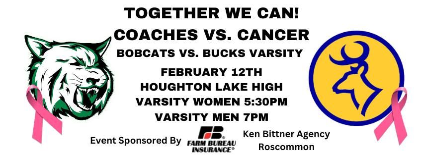 ANNUAL COACHES VS CANCER GAME - BOBCATS VS BUCKS