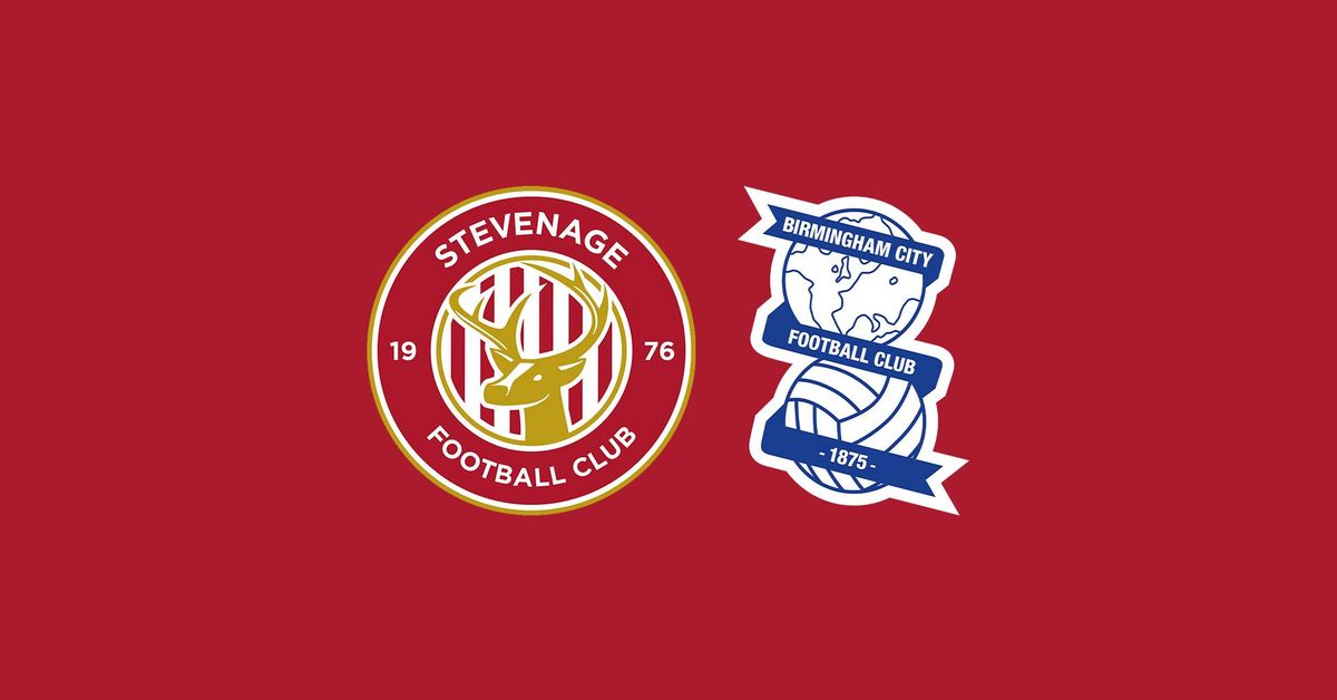 Stevenage vs Birmingham City - The Lamex Stadium