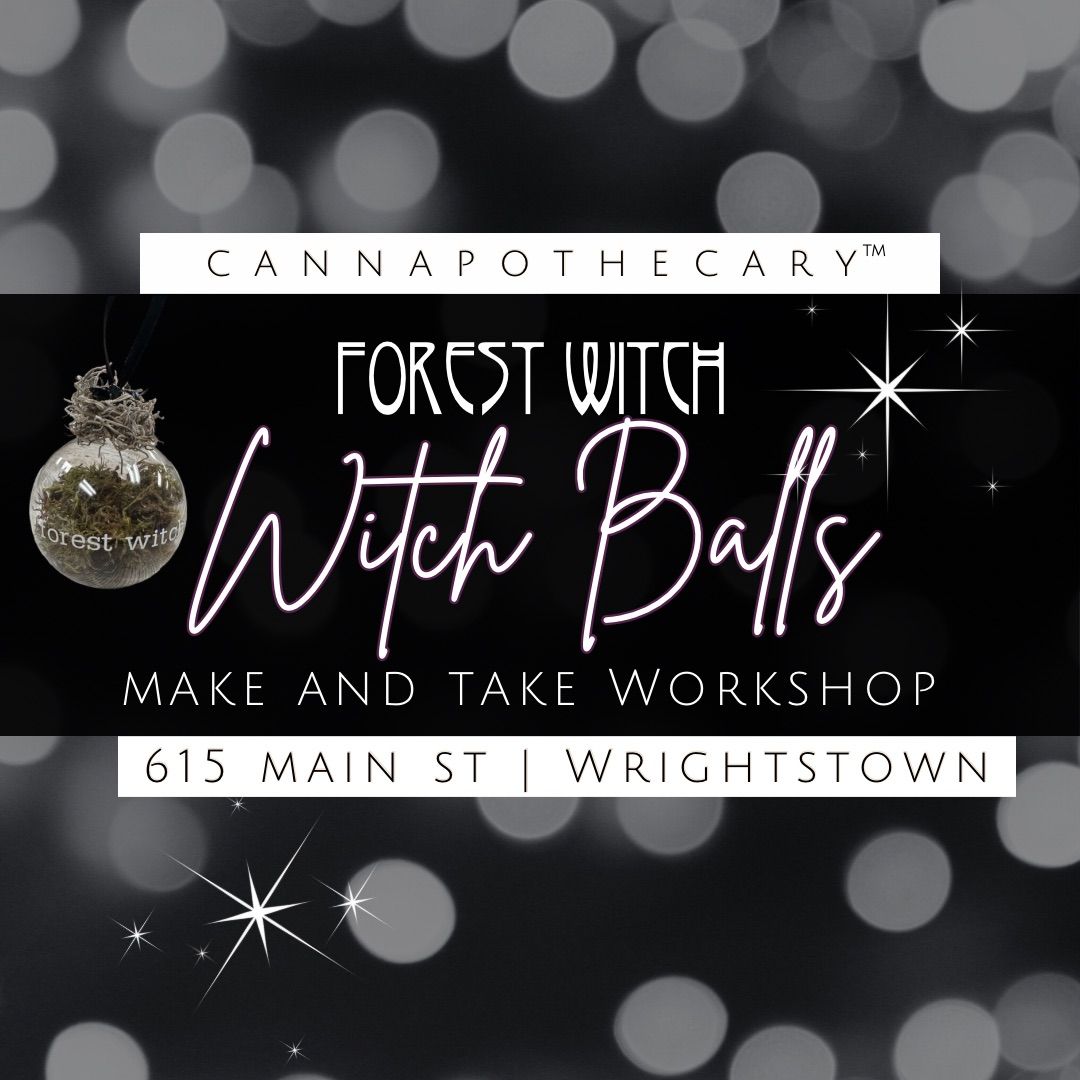 \ud83c\udf32\ud83d\udd2eWitch Balls - Make and Take Workshop