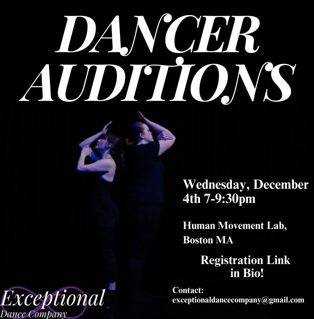 Exceptional Dance Company Auditions