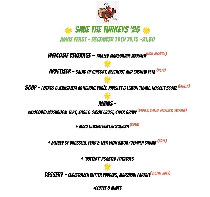 Save The Turkeys  '25