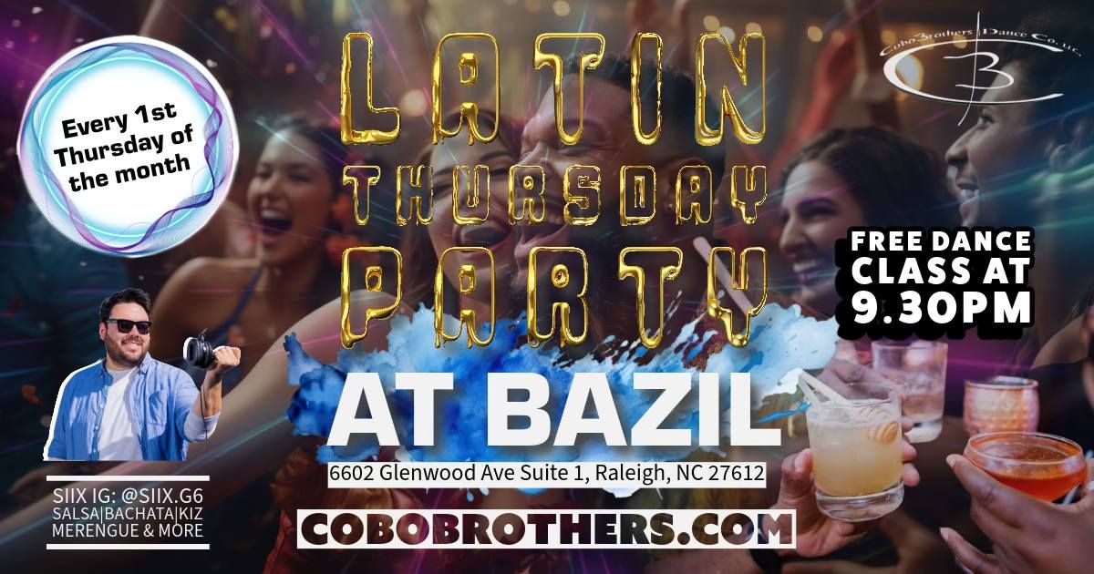 1st Thursday of the Month Latin Dance Night