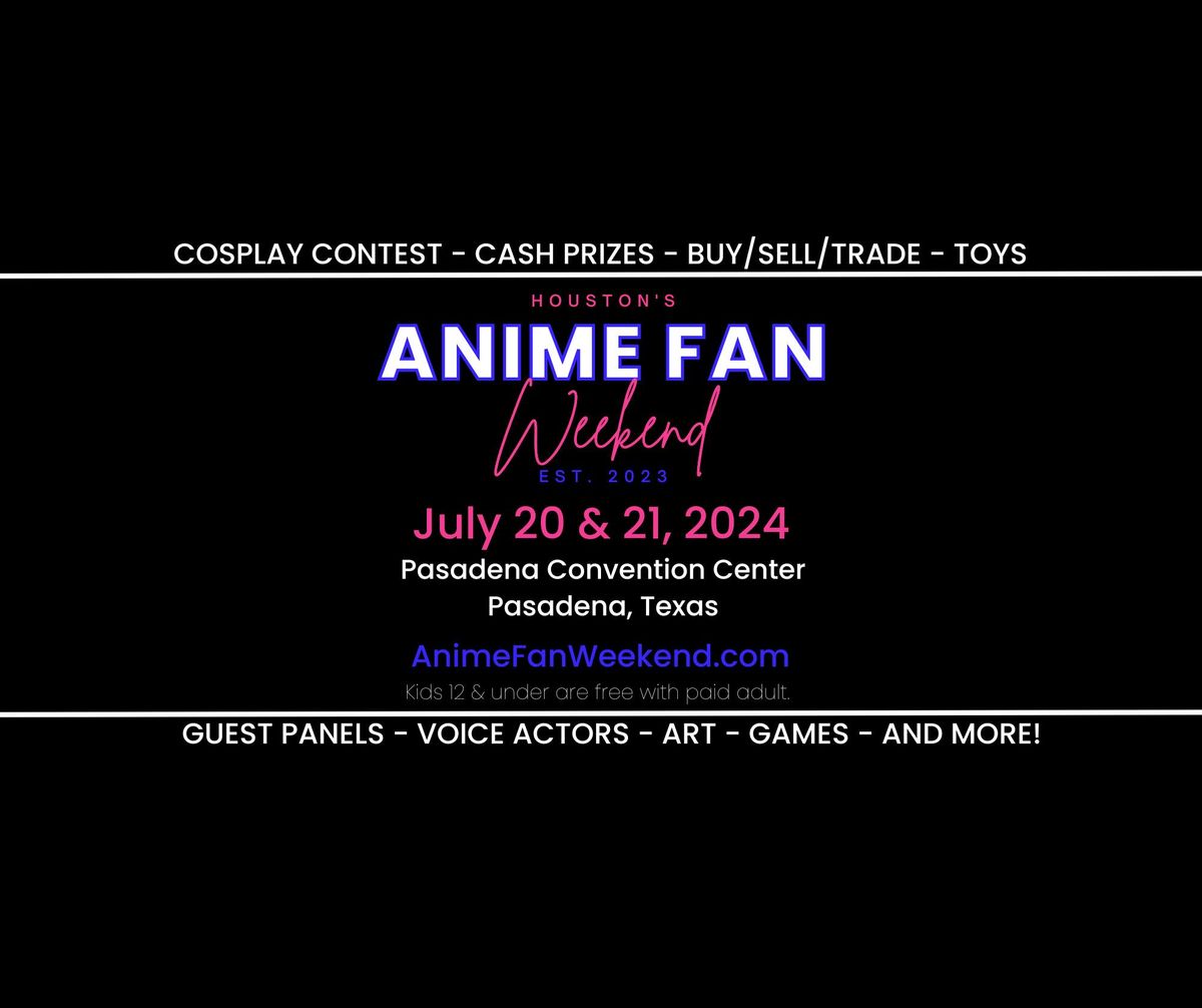 Anime Fan Weekend 2024