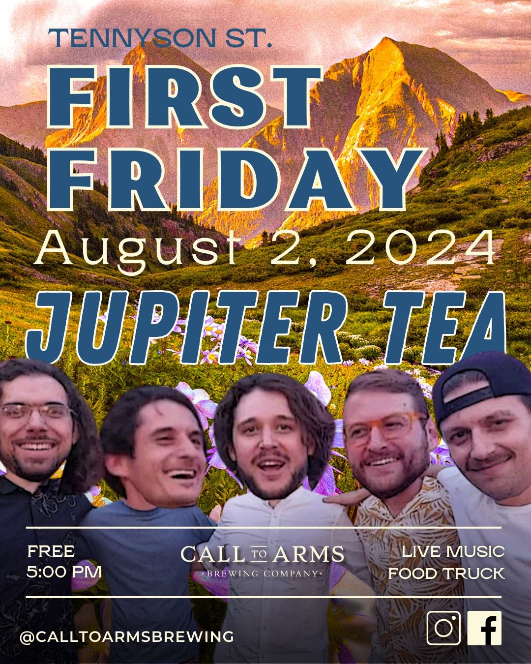 Tennyson St. First Friday w\/ Jupiter Tea