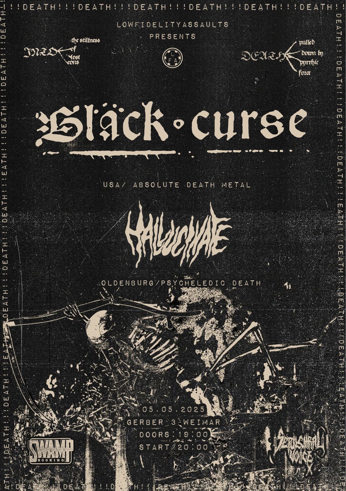 Black Curse + Hallucinate @ Gerber 3\/ Weimar