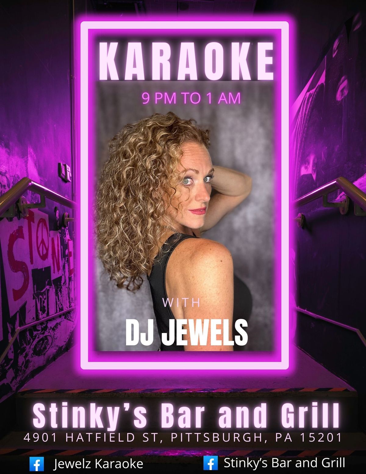 Karaoke at Stinkys Bar & Grill