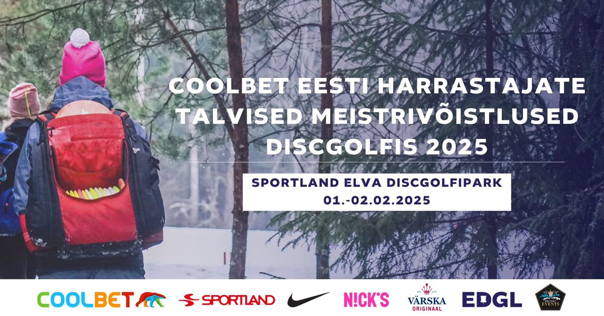 Coolbet Eesti Harrastajate Talvised Meistriv\u00f5istlused Discgolfis 2025