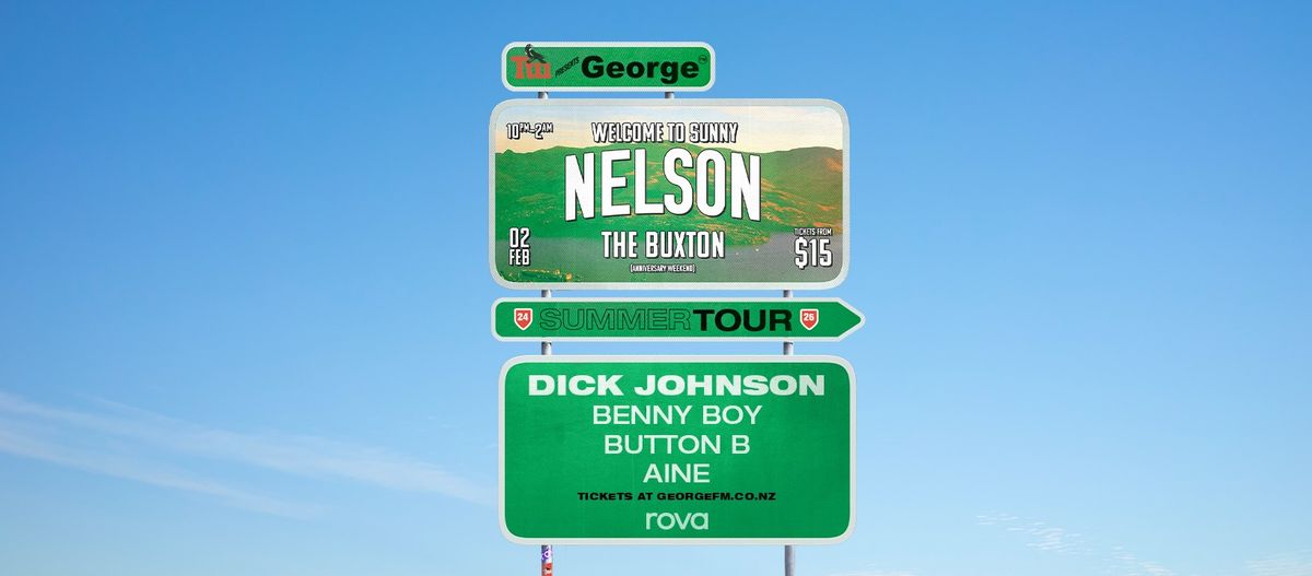 George FM Summer Tour: NELSON FT. DICK JOHNSON + MORE