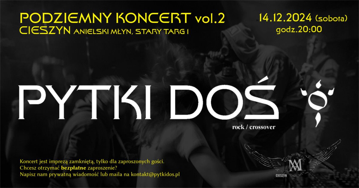 PYTKI DO\u015a \/ CIESZYN - ANIELSKI M\u0141YN \/ 14.12.2024