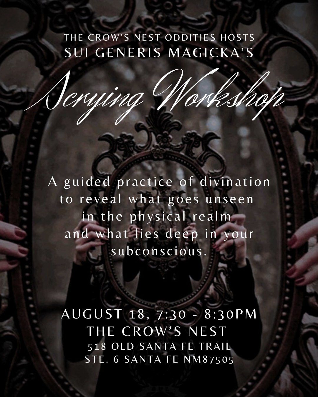 Sui Generis Magicka Workshop ~Scrying~