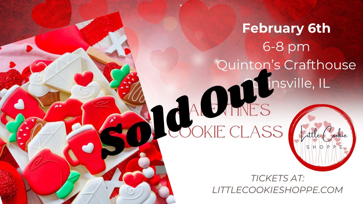 Galentine\u2019s Cookie Class