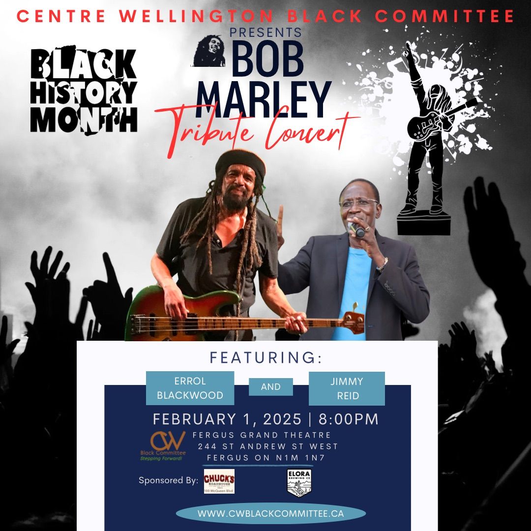 Bob Marley Tribute Concert Featuring Errol Blackwood and Jimmy Reid