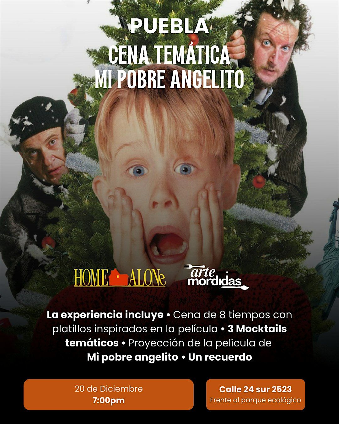 Cena Tem\u00e1tica de Mi Pobre Angelito by Arte a Mordidas