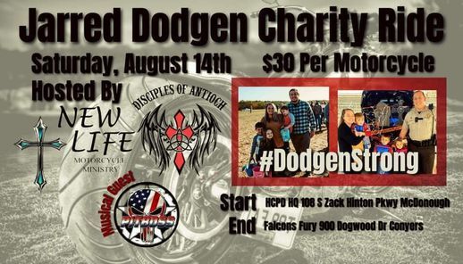 Jarred Dodgen Charity Ride