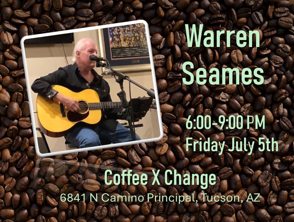 Warren Seames at Coffee X Change