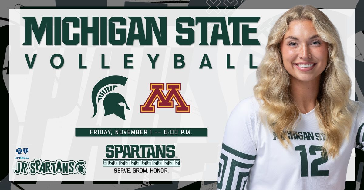 Michigan State Volleyball vs. Minnesota