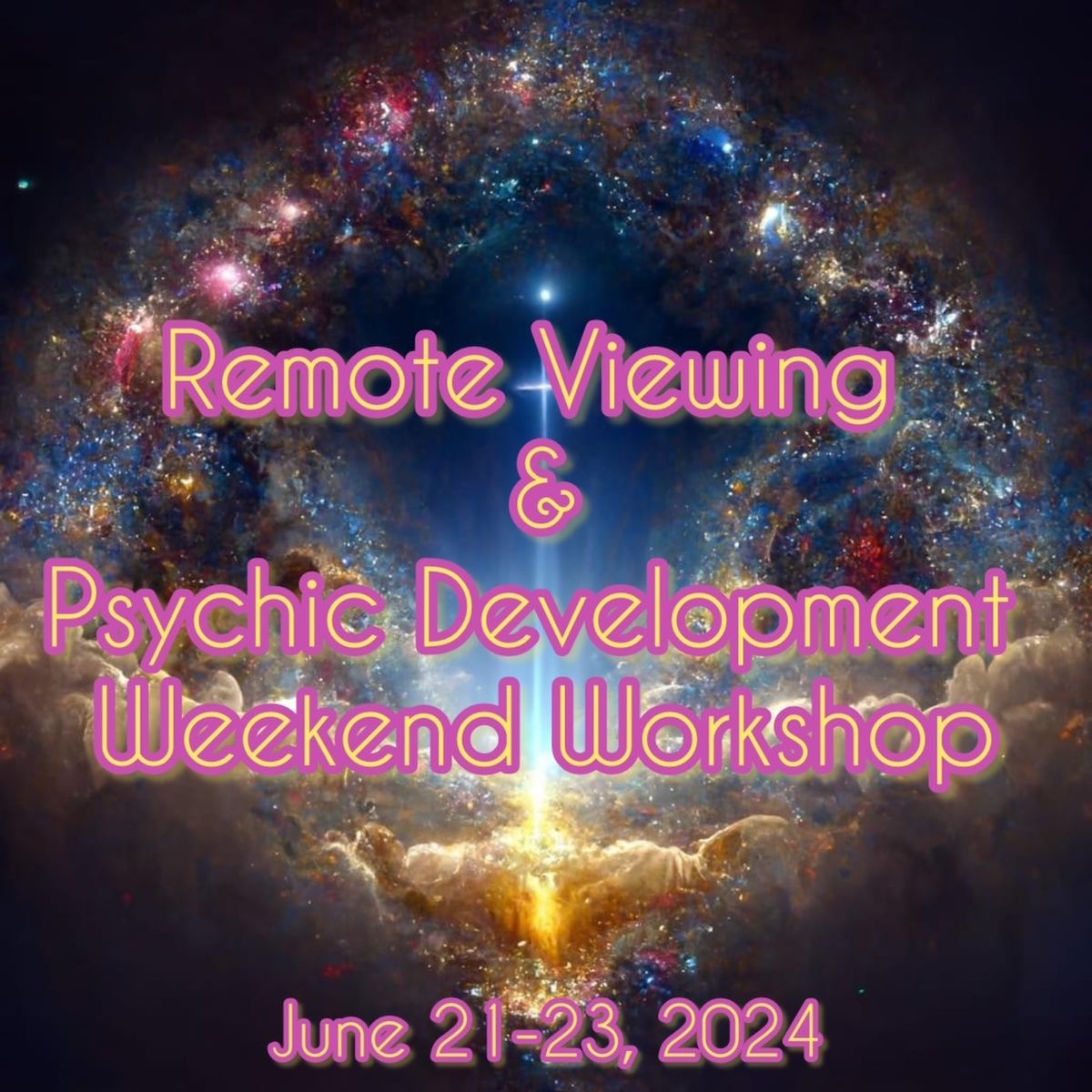 REMOTE VIEWING & PSYCHIC DEVELOPMENT WEEKEND WORKSHOP IN STUDIO