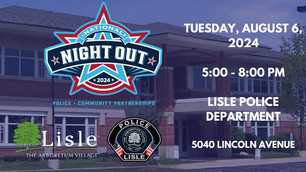 National Night Out and Touch-A-Truck Event