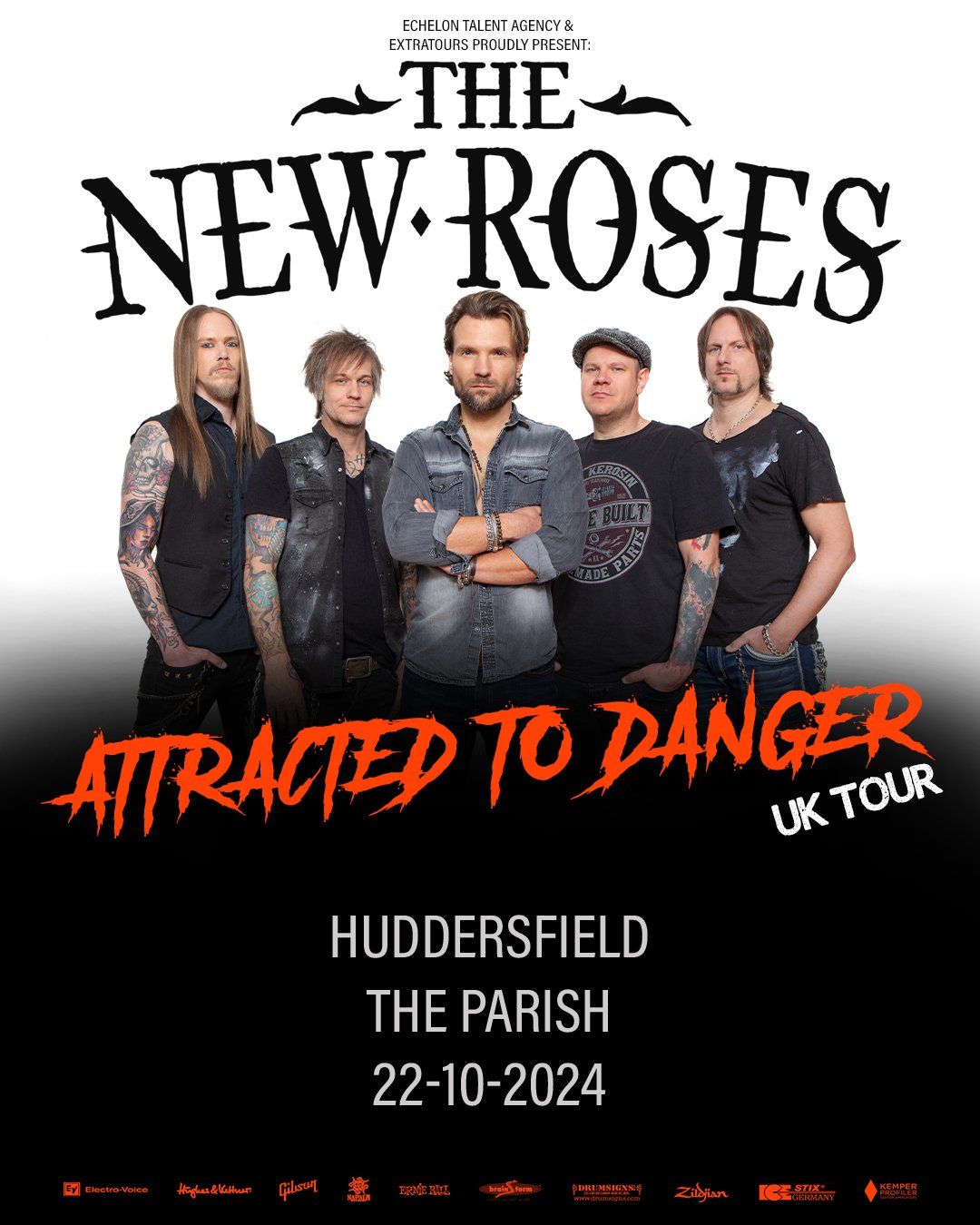 The New Roses | Huddersfield (UK) - Attracted To Danger Tour