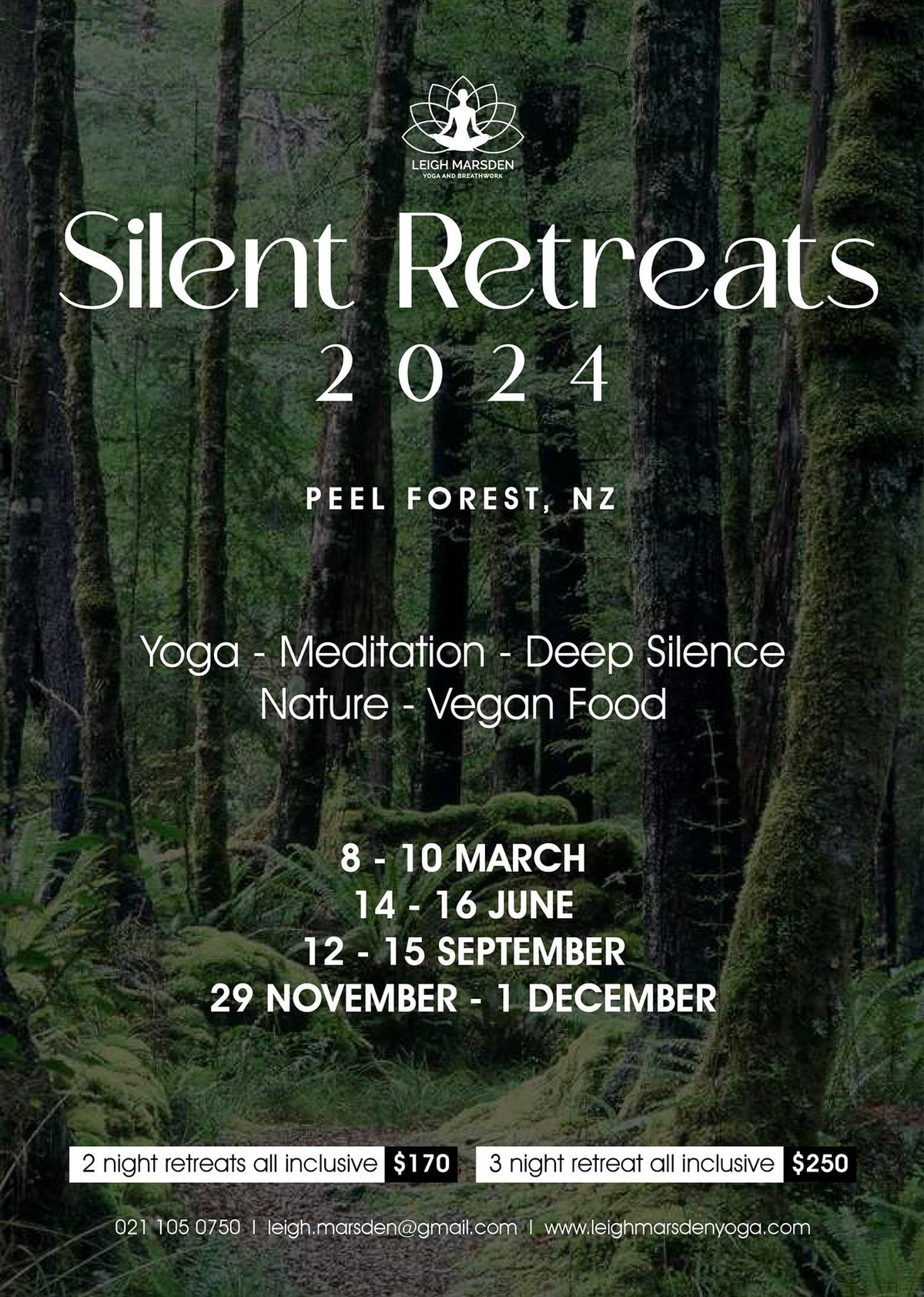 Silent Retreat - Peel Forest 