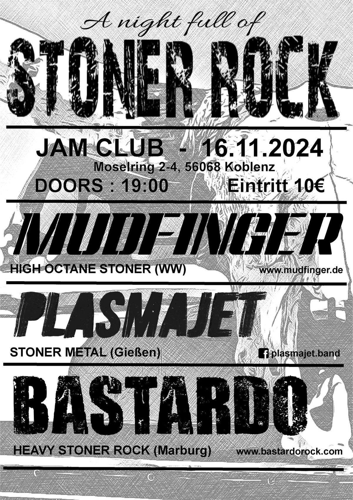 A night full of STONER ROCK