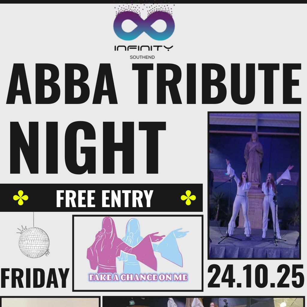 Infinity Southend presents ... ABBA Tribute night!