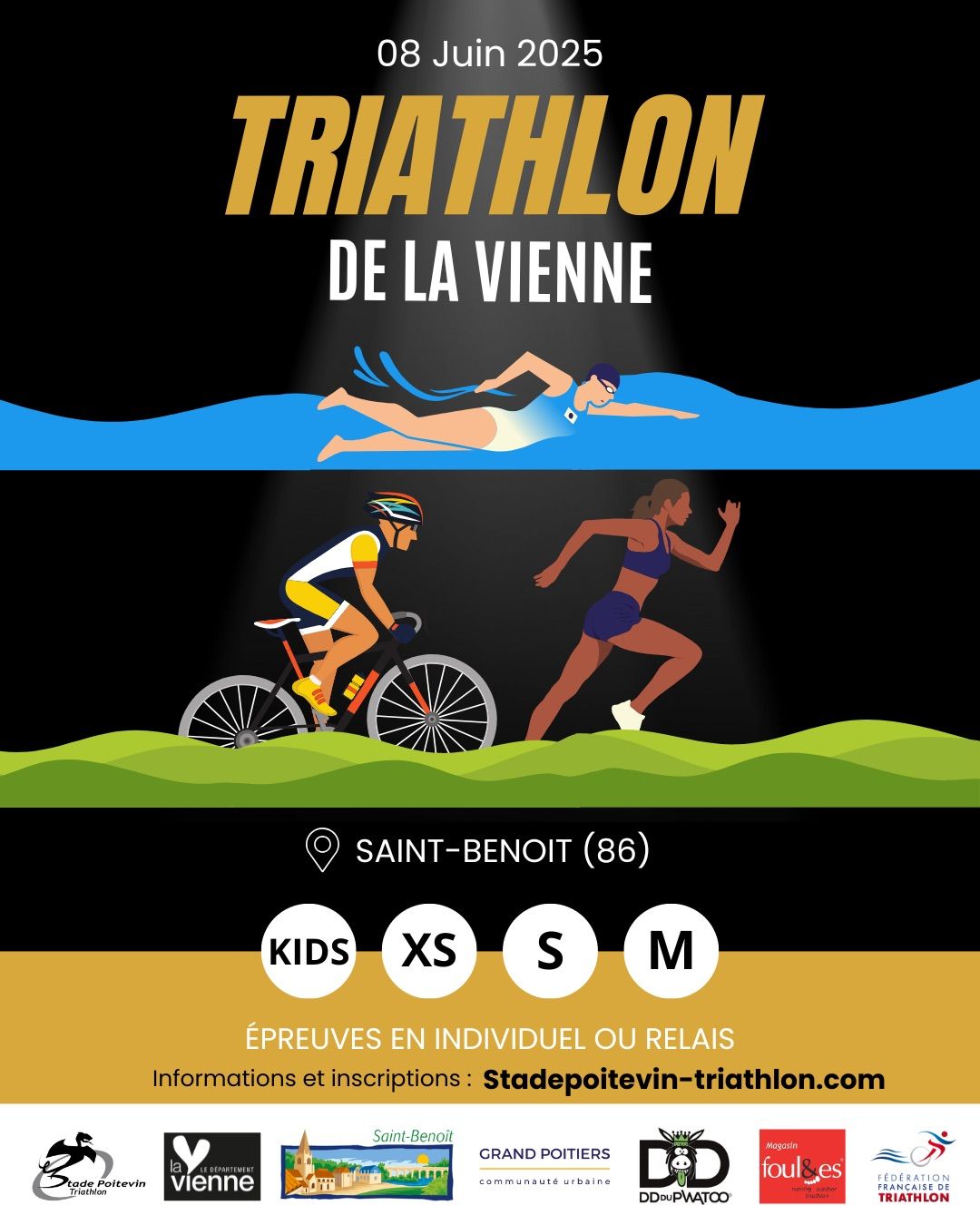 Triathlon de la Vienne 2025