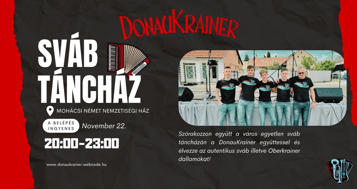 SV\u00c1B T\u00c1NCH\u00c1Z A DONAUKRAINER ZENEKARRAL