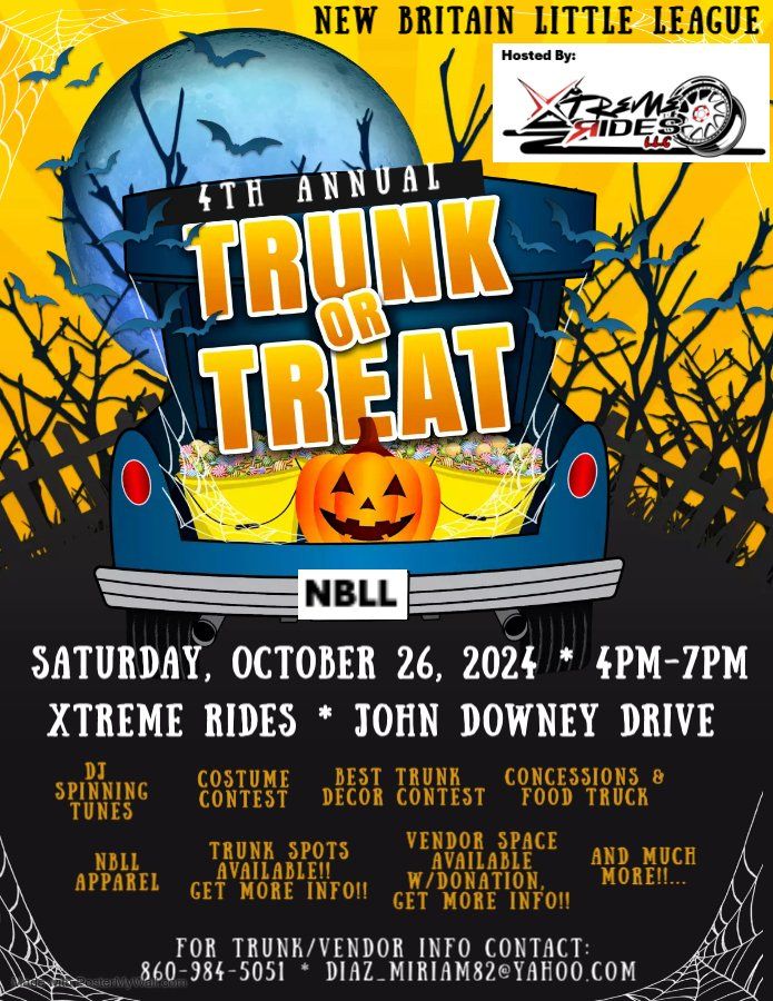 4th Annual Trunk-Or-Treat Event