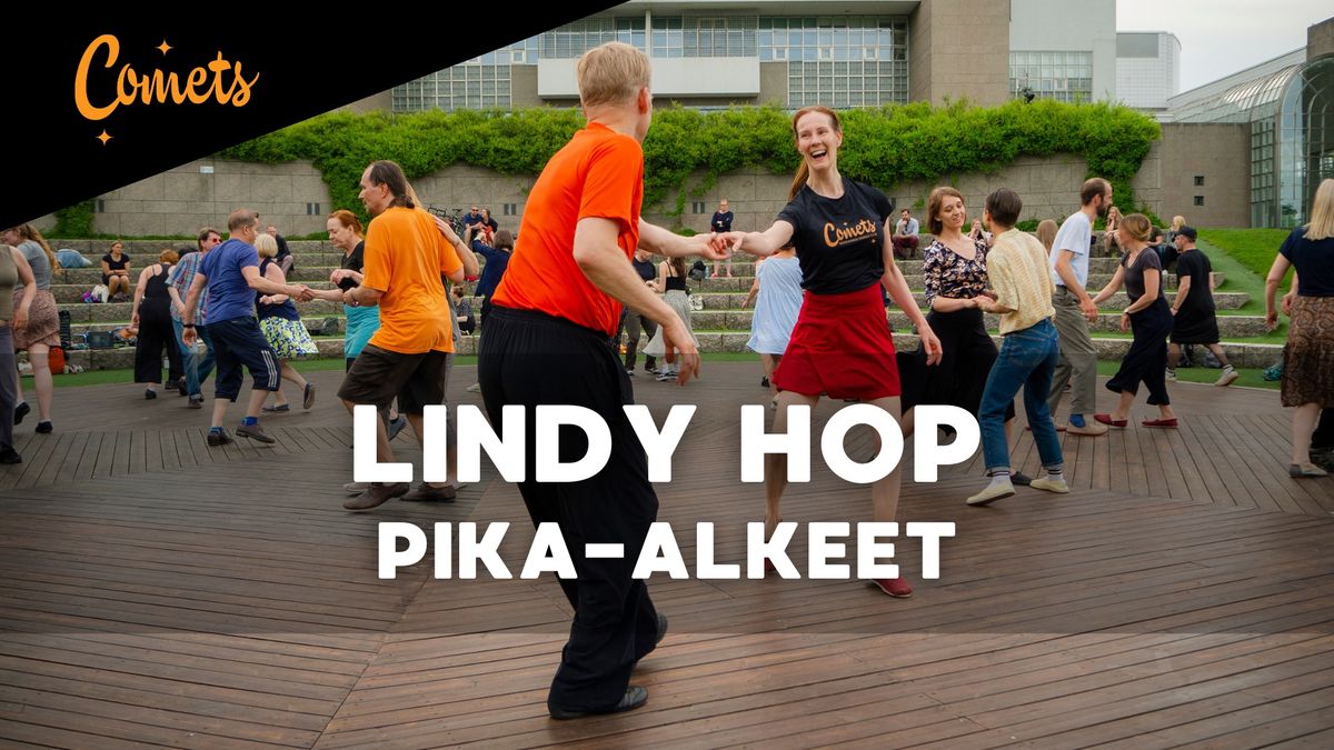 Lindy hop pika-alkeet \/ beginners workshop