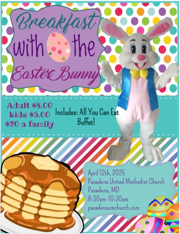 Breakfast with the Easter Bunny