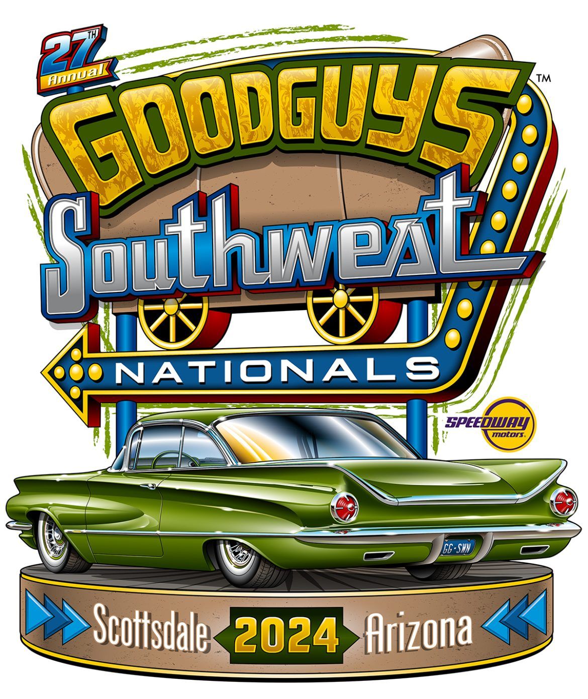 Goodguys Car Show - Speedway Motors Southwest Nationals - Saturday at Westworld of Scottsdale