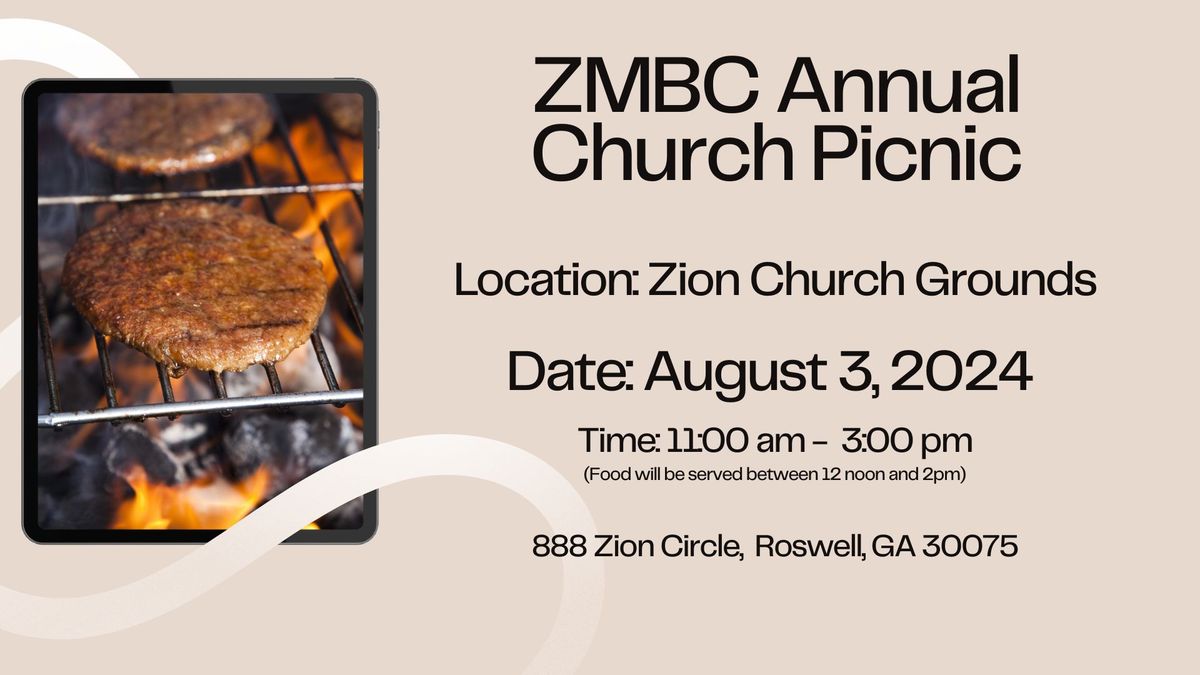 Zion Missionary Baptist Church Annual Picnic