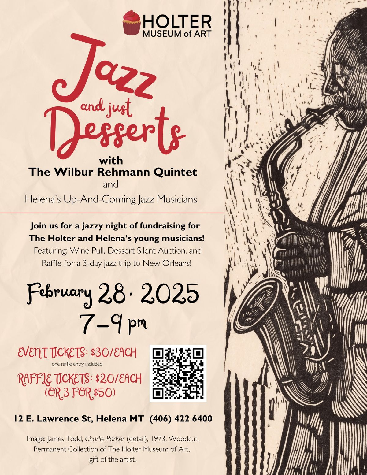 JAZZ & JUST DESSERTS!