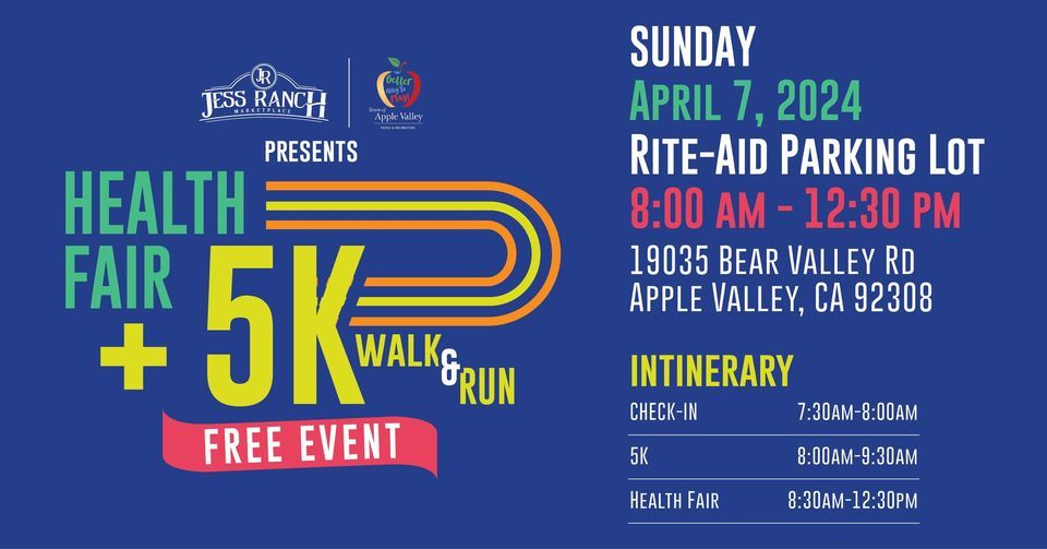 Health Fair + 5K Walk & Run