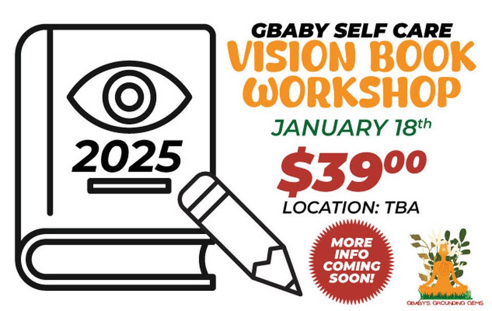 Self care vision book workshop