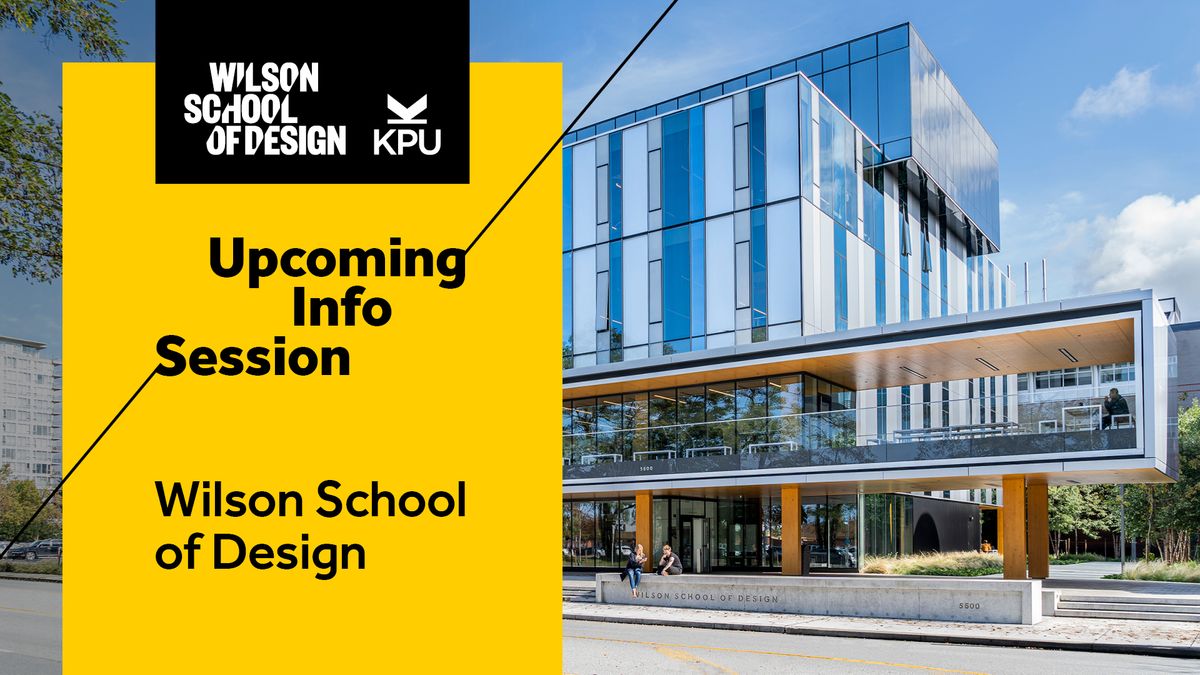 Wilson School of Design Information Session Night