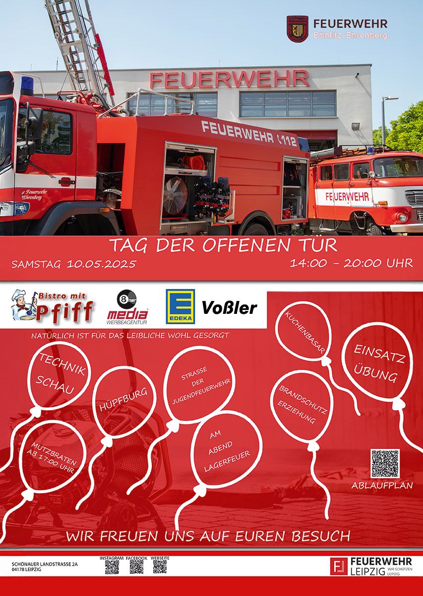 Tag der offenen T\u00fcr bei der Freiwilligen Feuerwehr B\u00f6hlitz-Ehrenberg