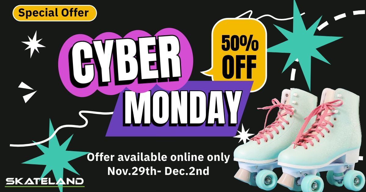 Cyber Monday Sale at Skateland