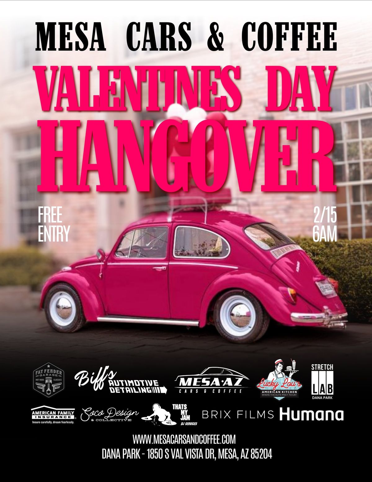 Mesa Cars & Coffee - Valentine's Day Hangover