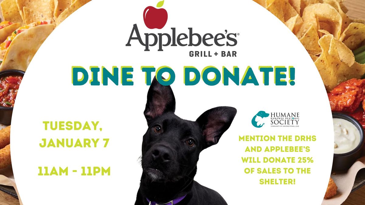 Dine to Donate: Applebee's