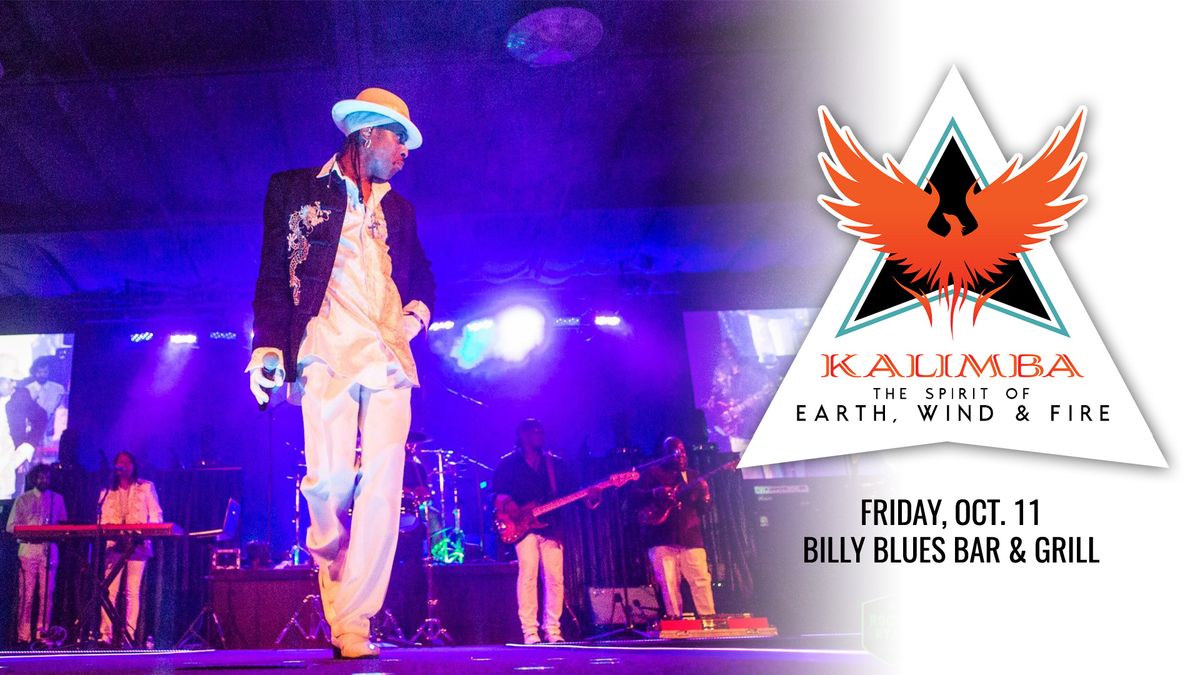 Kalimba [The Spirit of Earth, Wind & Fire] at Billy Blues Bar & Grill