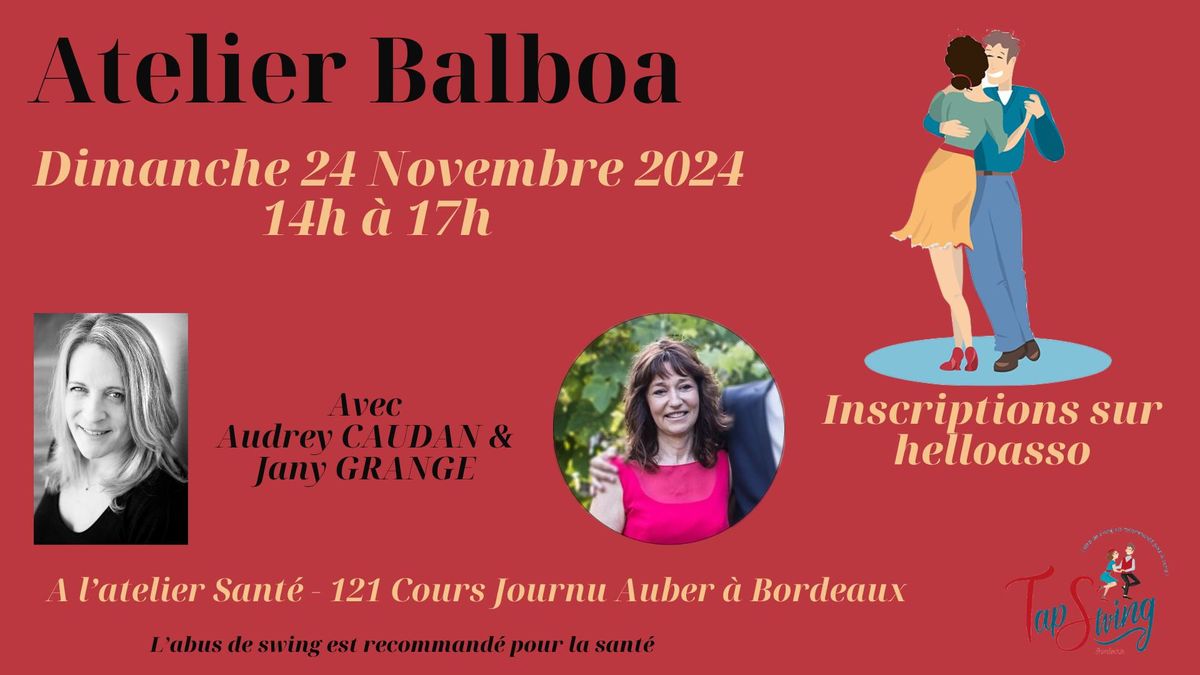 Atelier Booster Balboa (danse swing)