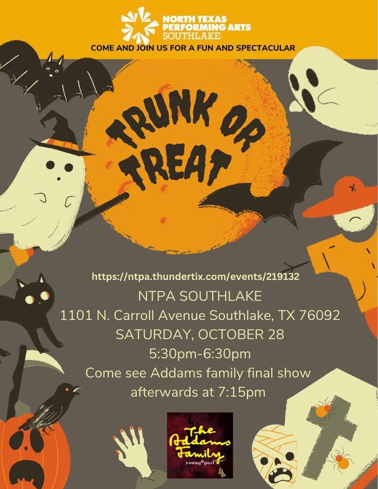 NTPA Southlake Trunk or Treat, 1101 N Carroll Ave, Southlake, TX 76092